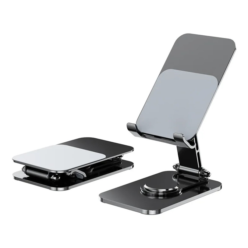 Desk Setup Table - Universelles Metall 360 ° Drehbarer Telefon-