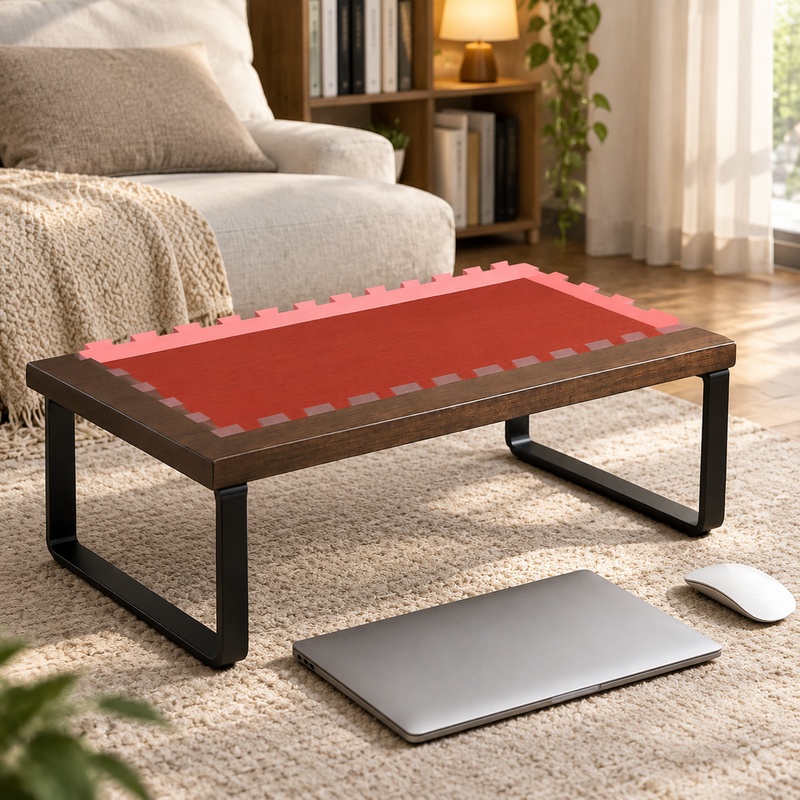 Desk Setup Pegboard - Verstellbarer Monitorständer für den Schreibtisch mit