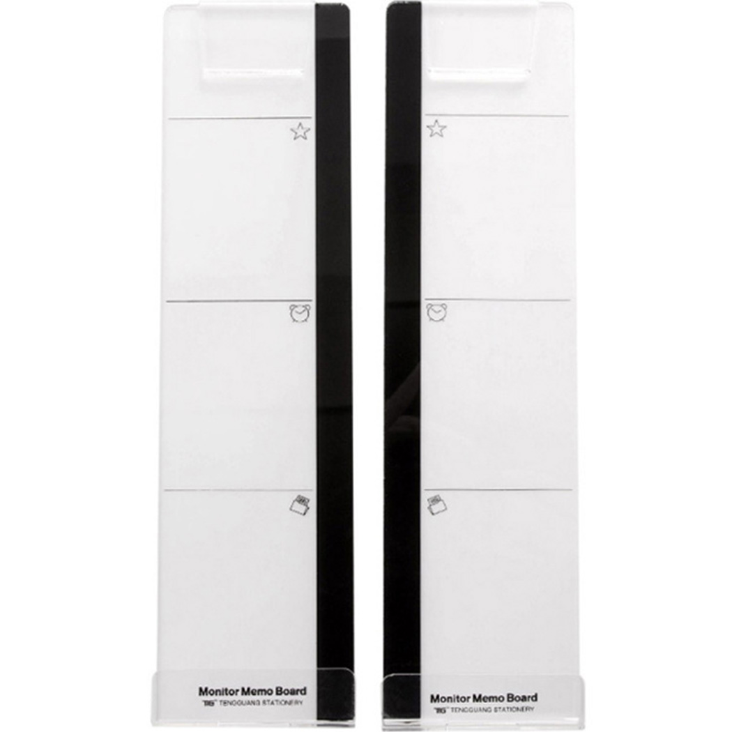 Sticky Memo Holder - Kreative Acryl Monitor Nachricht Memo Board