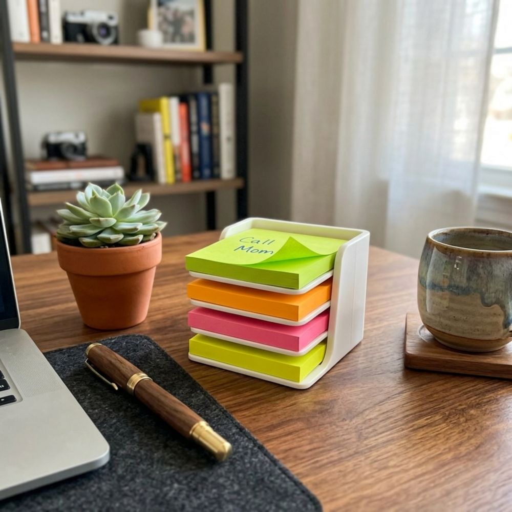 Stapelbarer Haftnotizhalter mi – Sticky Memo Holder Bewertung und Preis