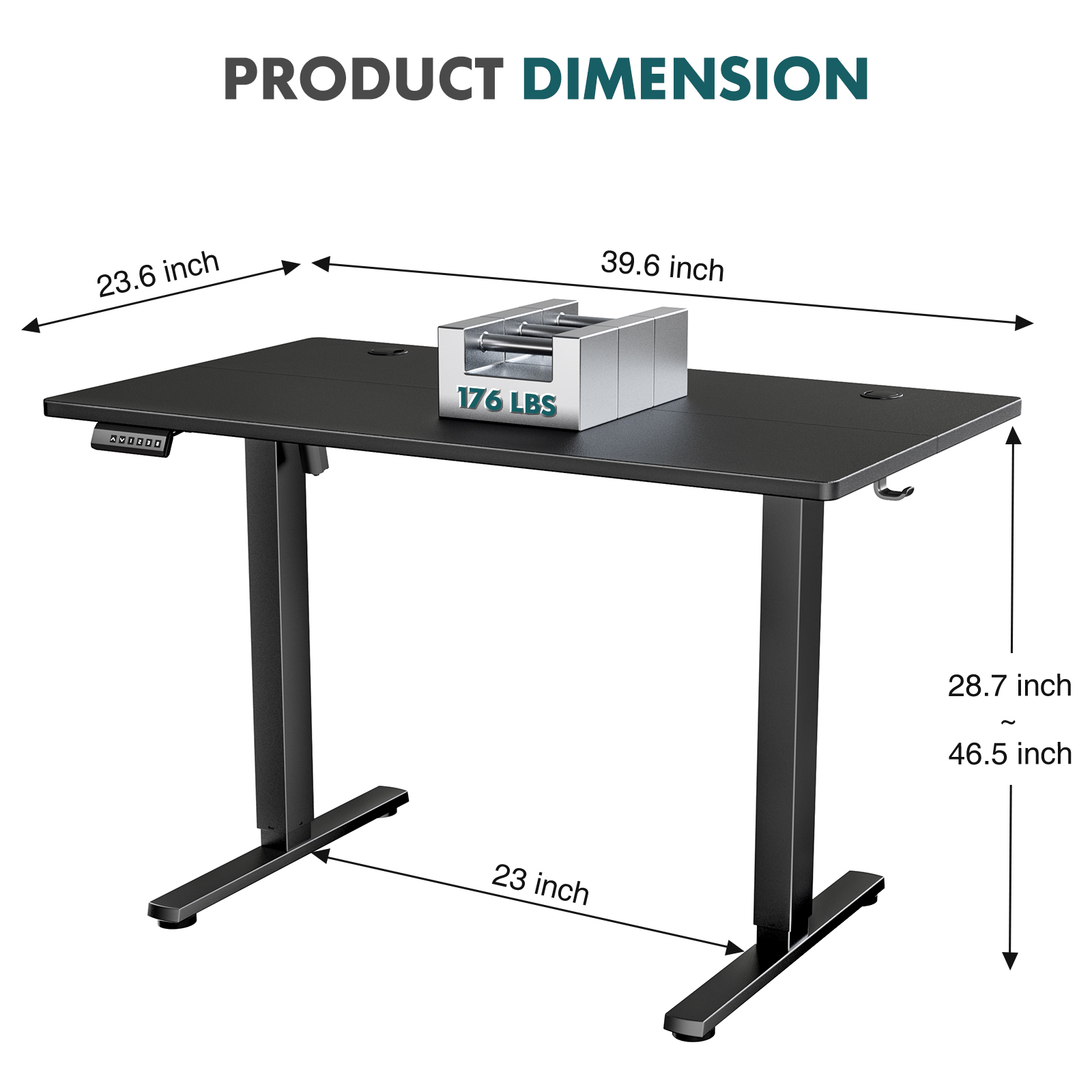 MCQ Elektrischer Stehschreibti – Desk Setup Pc Bewertung und Preis