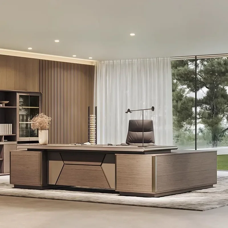 Moderne Arbeit Chef Schreibtis – Work Desk Home Setup Bewertung und Preis