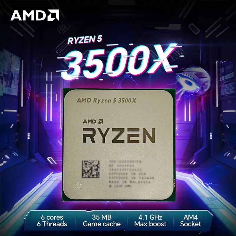 Ryzen 5 3500X 7nm 6-Kern AM4 D – Desk Setup Pegboard Bewertung und Preis