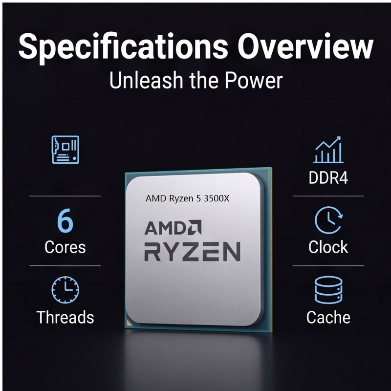 Ryzen 5 3500X 7nm 6-Kern AM4 D – Desk Setup Pegboard Bewertung und Preis