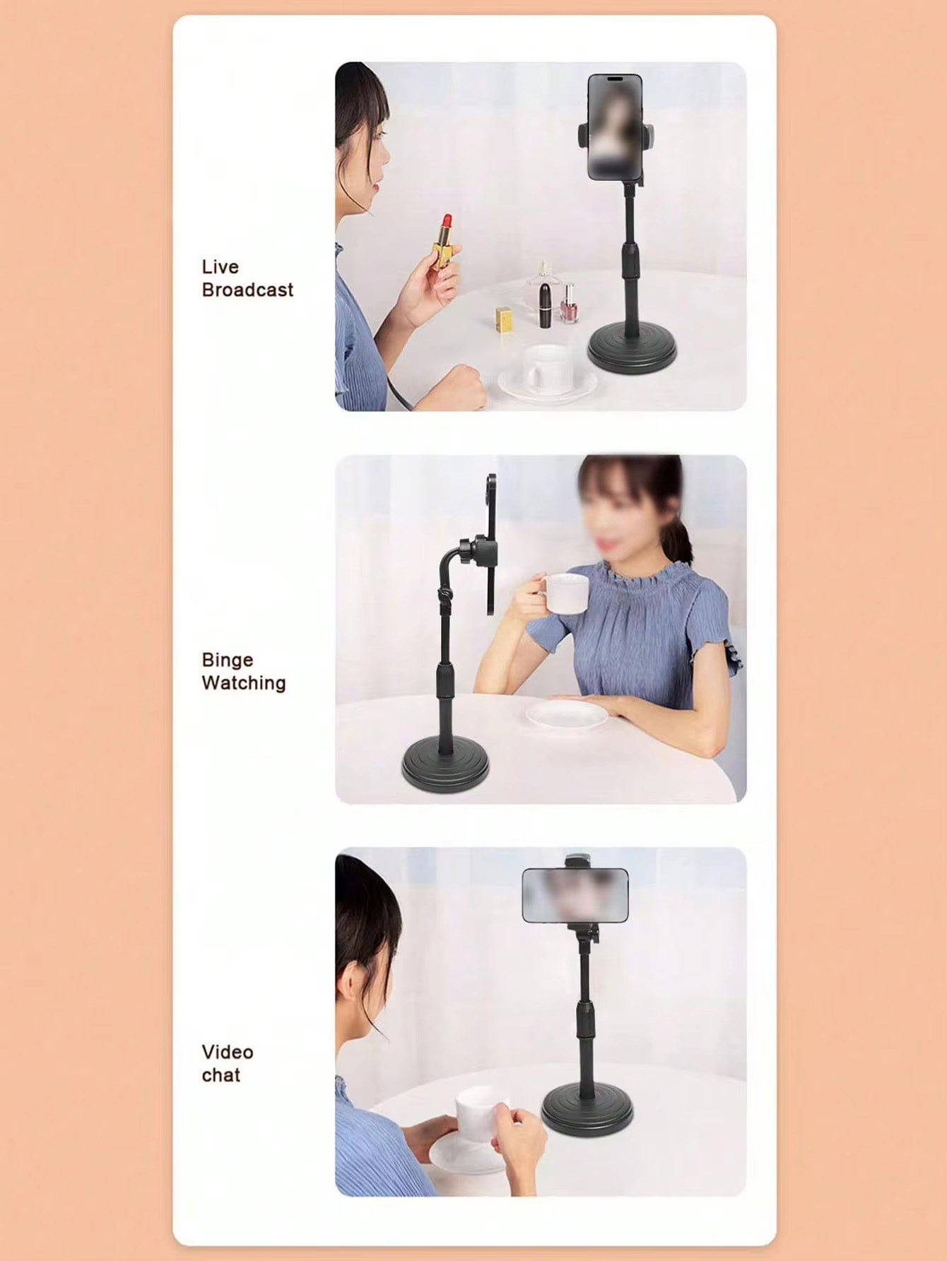 360 °   Drehbare, rutschfeste  – Desk Setup Table Bewertung und Preis