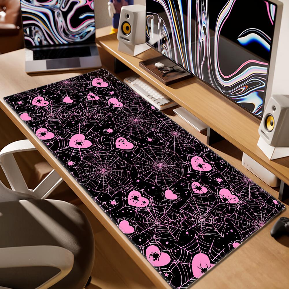 90x40 Weiße oder Rosa Spinnenn – Desk Setup For Office Bewertung und Preis