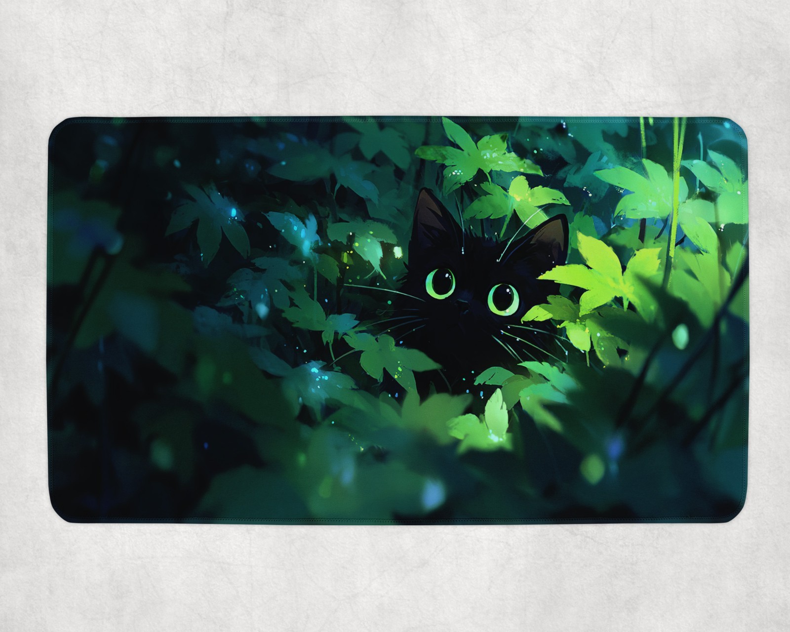 Black Cat für MTG Playmat Gree – Desk Setup Art Bewertung und Preis