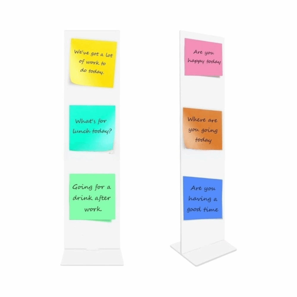 Acryl-Memo-Nachrichtentafel, a – Sticky Memo Holder Bewertung und Preis