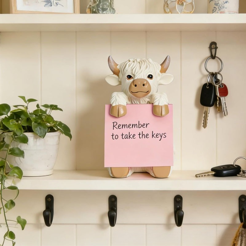 Kreativer Highland-Kuh-Notizbl – Sticky Memo Holder Bewertung und Preis