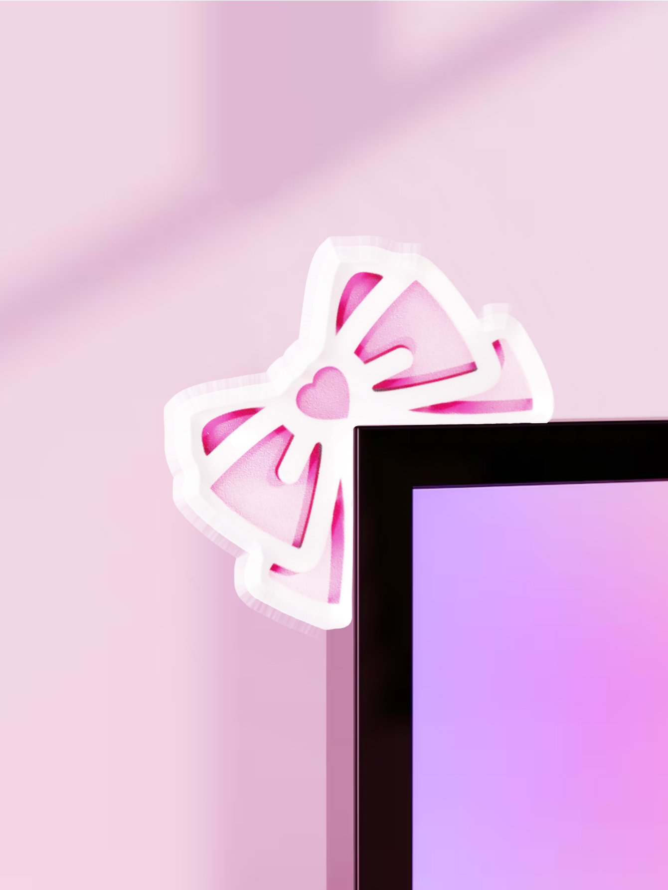 Kawaii Schleife Monitor-Dekora – Desk Setup Pegboard Bewertung und Preis