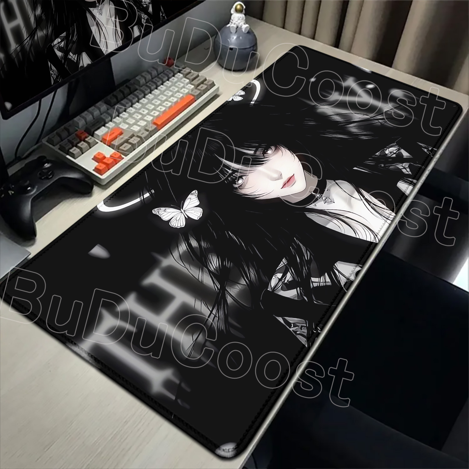 Neue Ankunft HD Dark Anime Mäd – Desk Setup Dark Bewertung und Preis