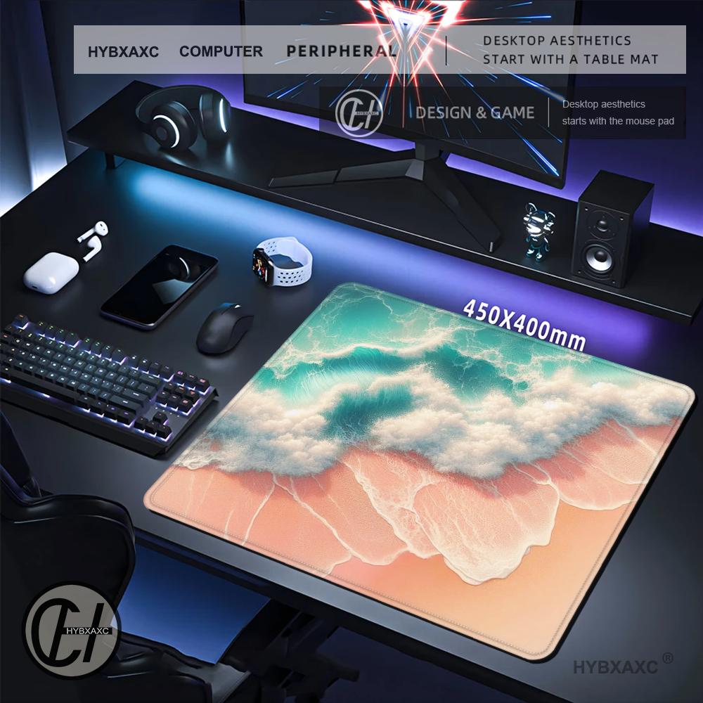 Mauspad mit verschiedenen Moti – Work Desk Home Setup Bewertung und Preis