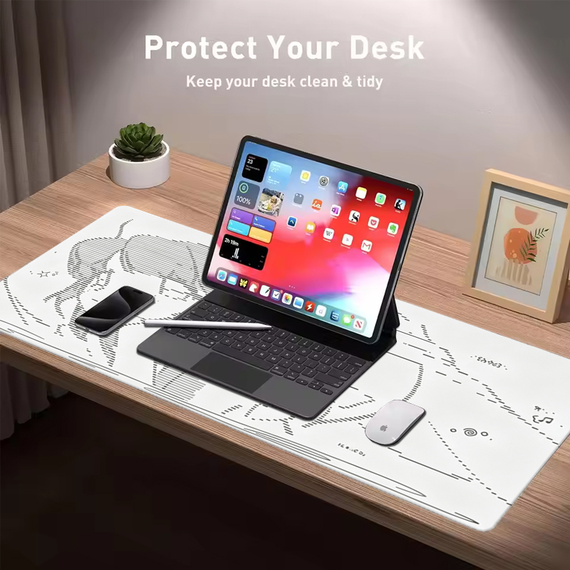 1 Stück Leder-Mauspad Anime En – Desk Setup Ergonomic Bewertung und Preis