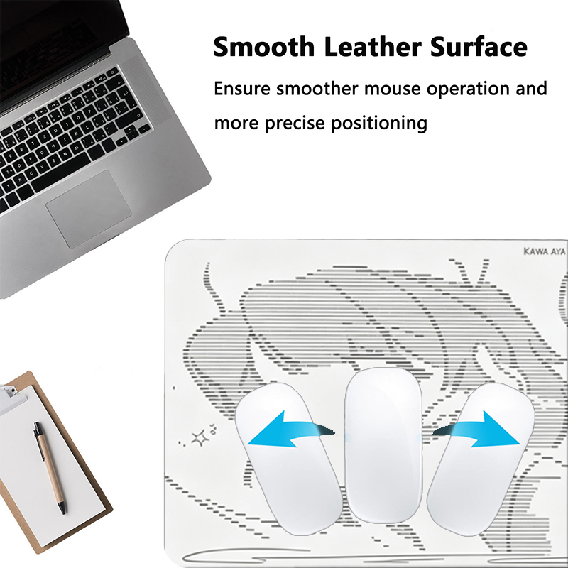 1 Stück Leder-Mauspad Anime En – Desk Setup Ergonomic Bewertung und Preis